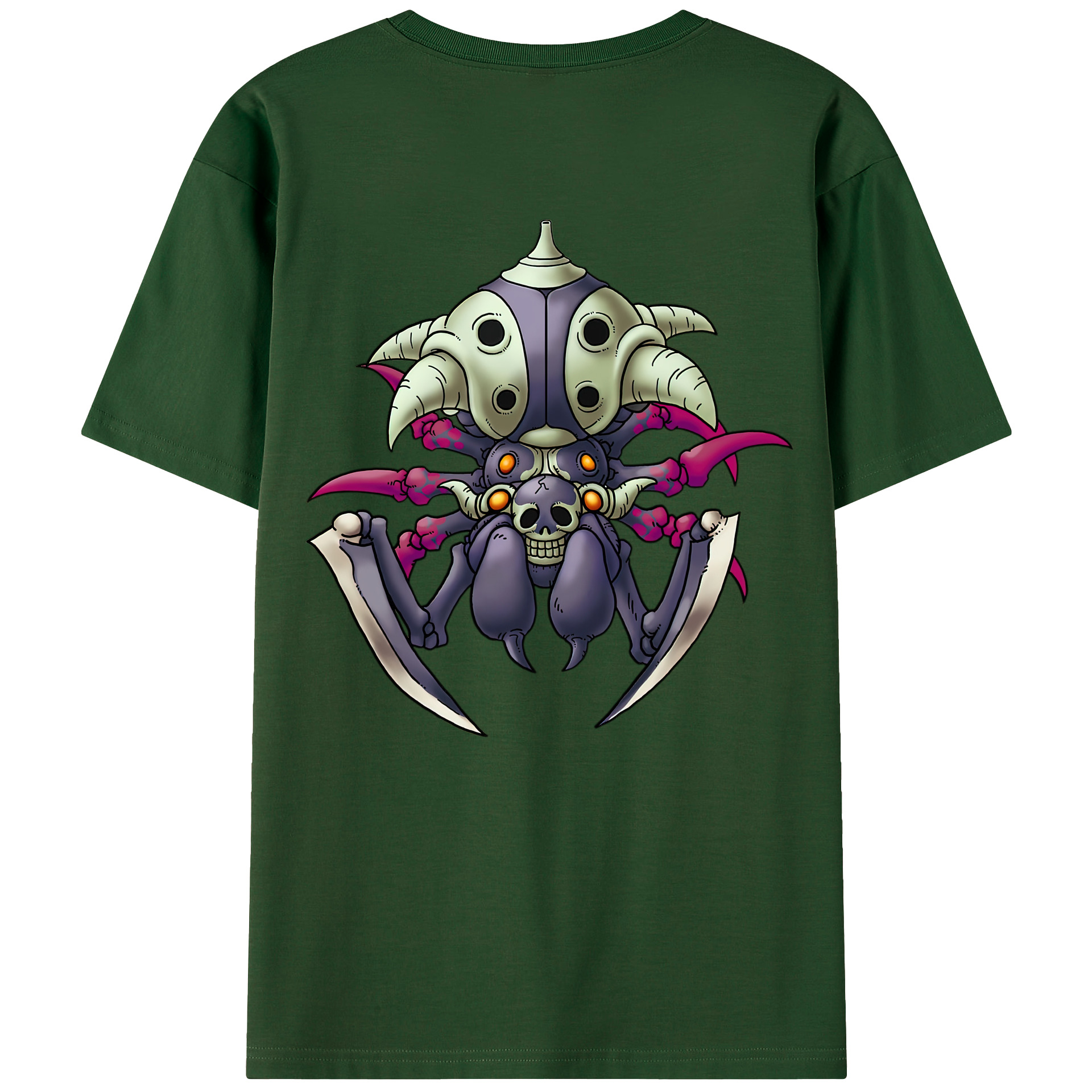 （画像用） ドラゴンクエスト Doragon Kuesuto Dragon Quest 綿100％半袖Tシャツ（背面プリント）